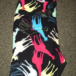 LULAROE GIRAFFE LEGGINGS OS